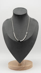 Cubia Silver Link Necklace